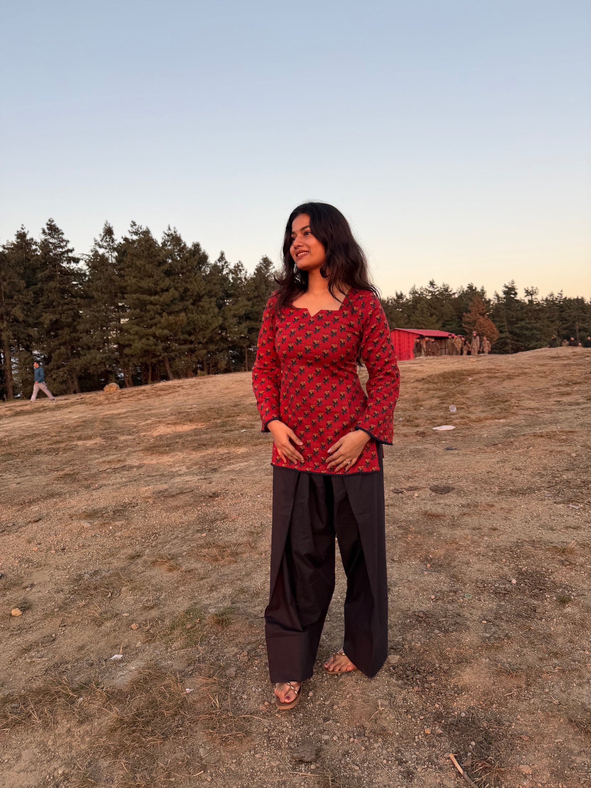 Tulip short kurti