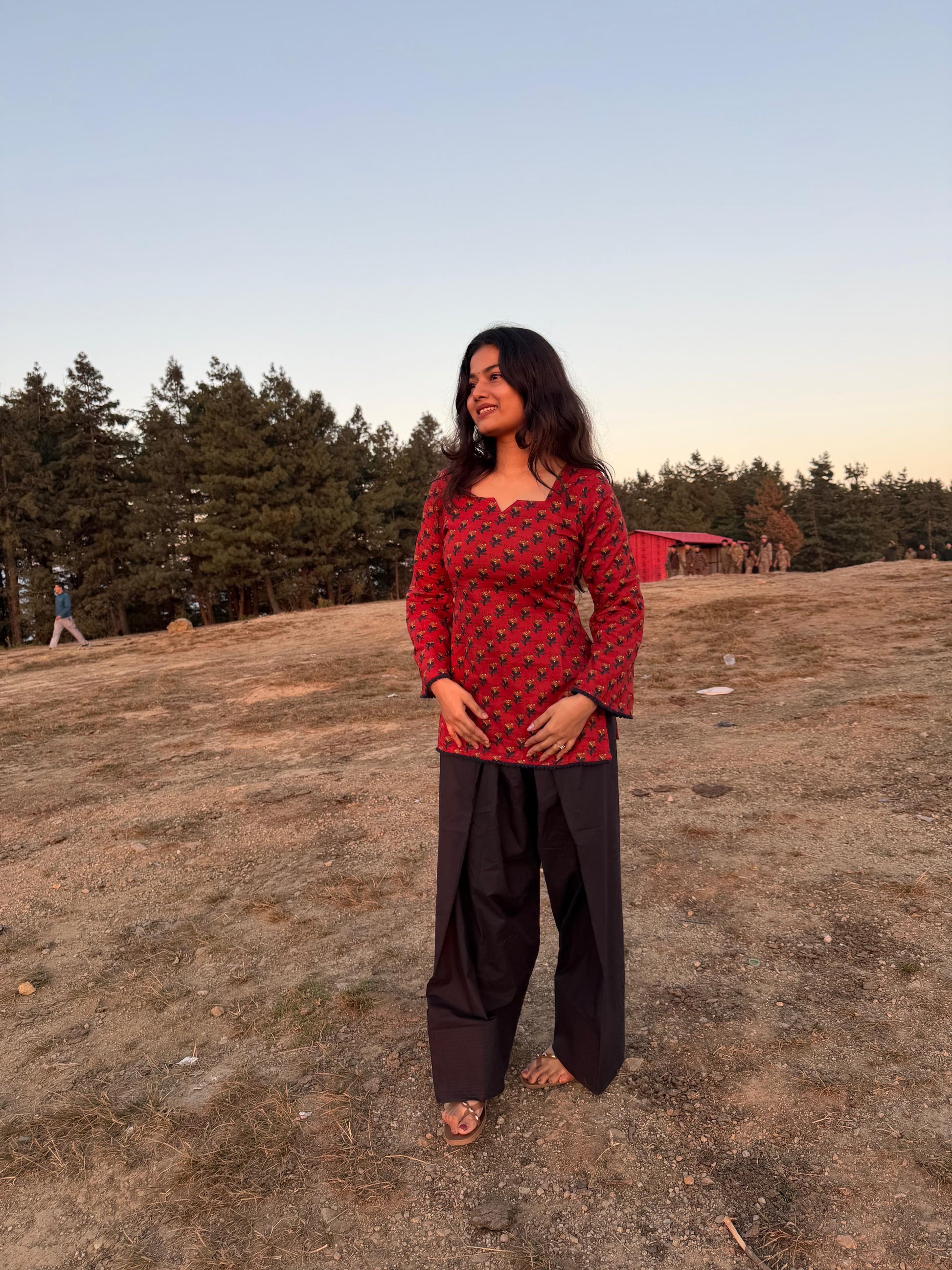 Tulip short kurti