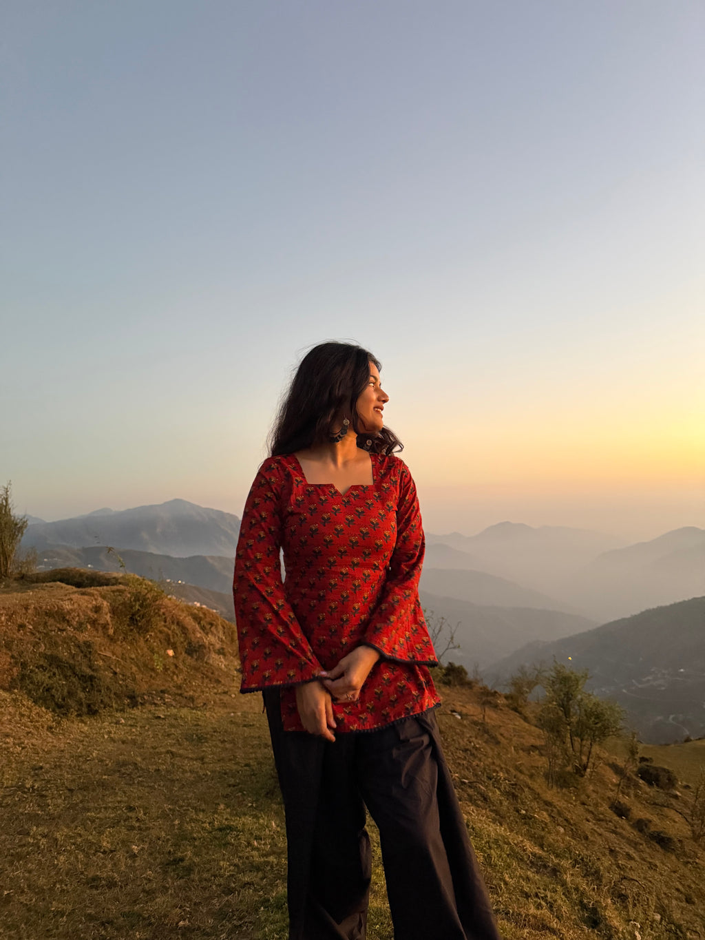 Tulip short kurti