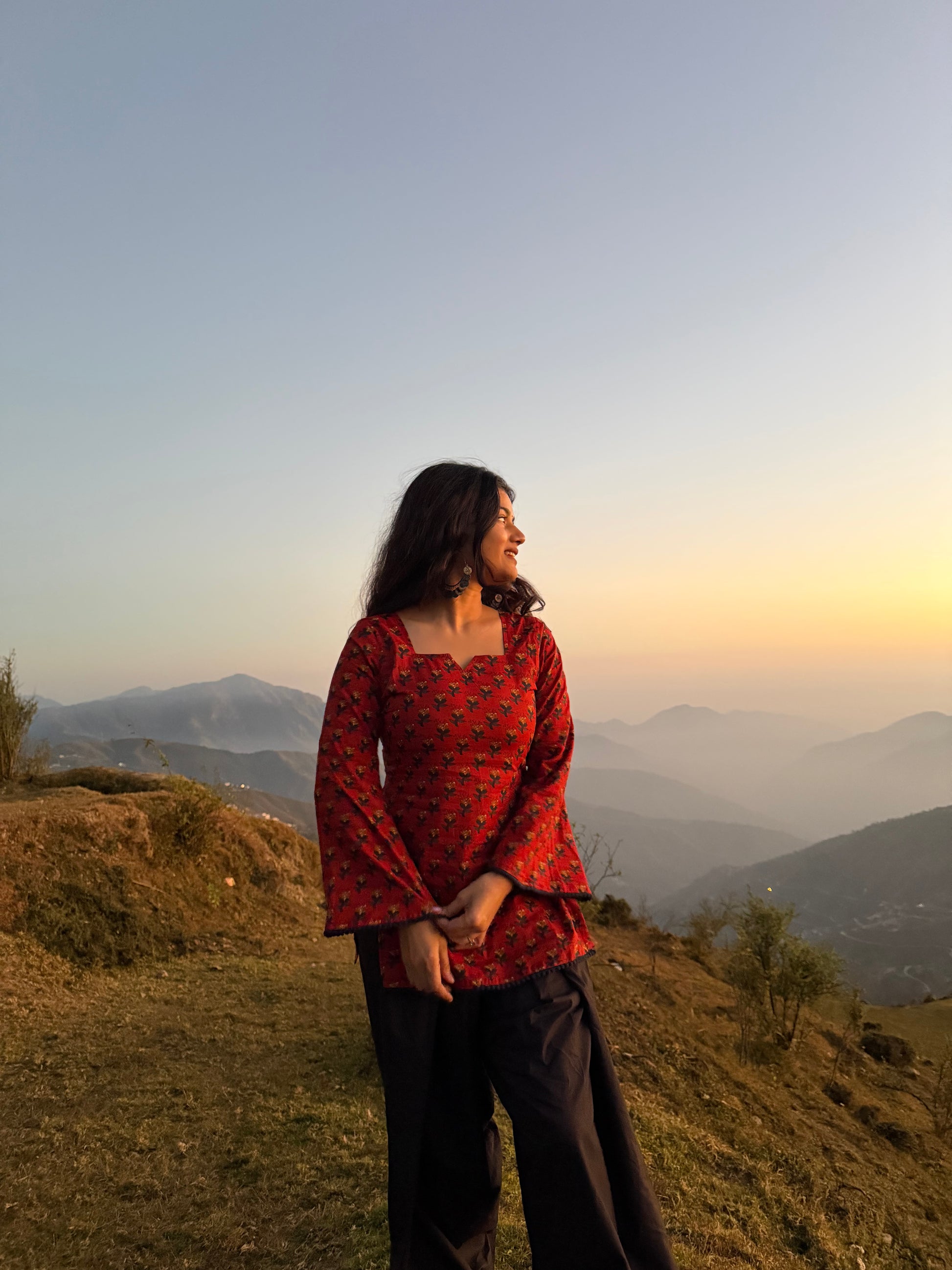 Tulip short kurti