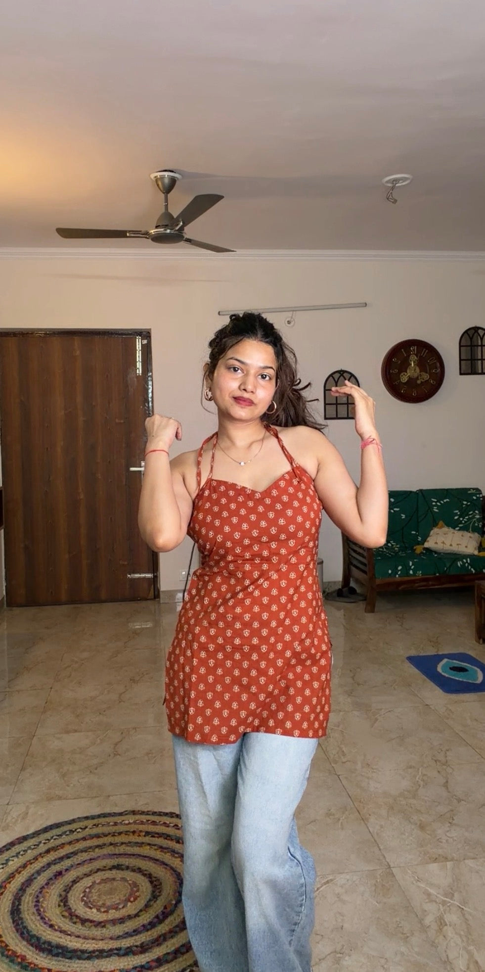 Marigold Short Kurti