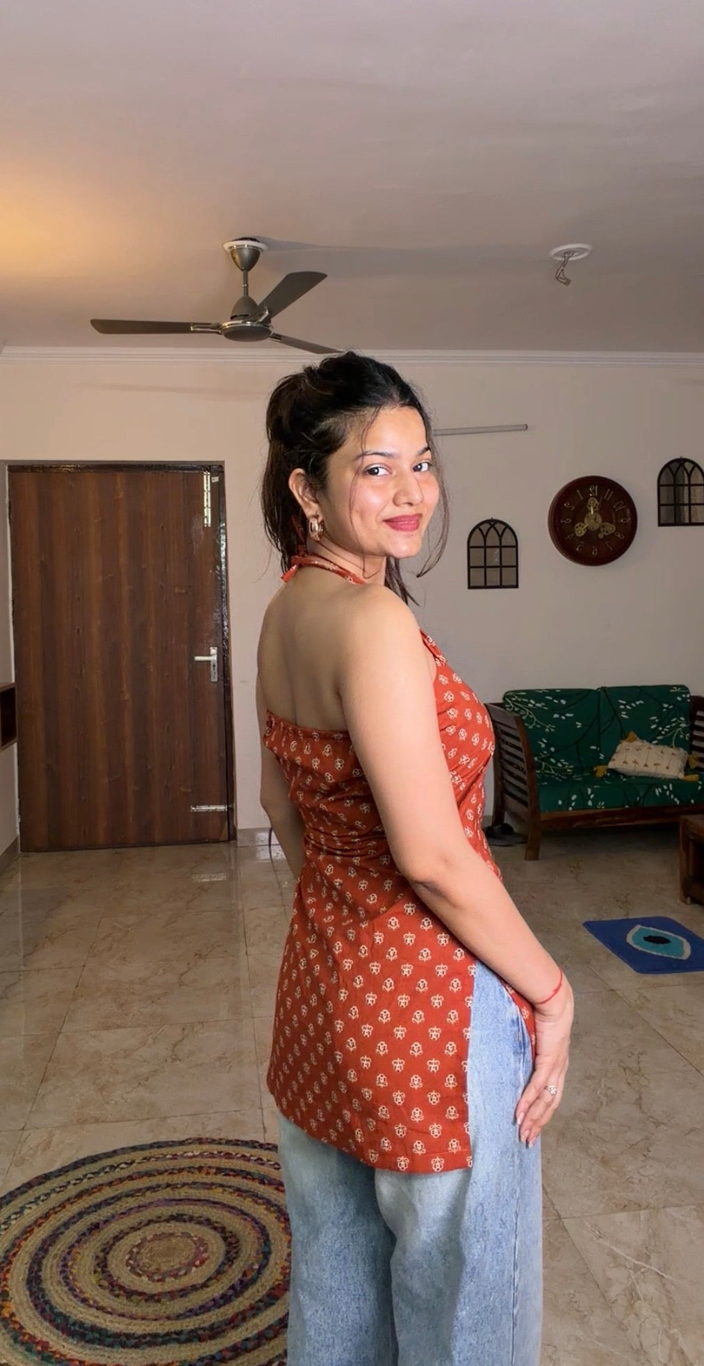Marigold Short Kurti