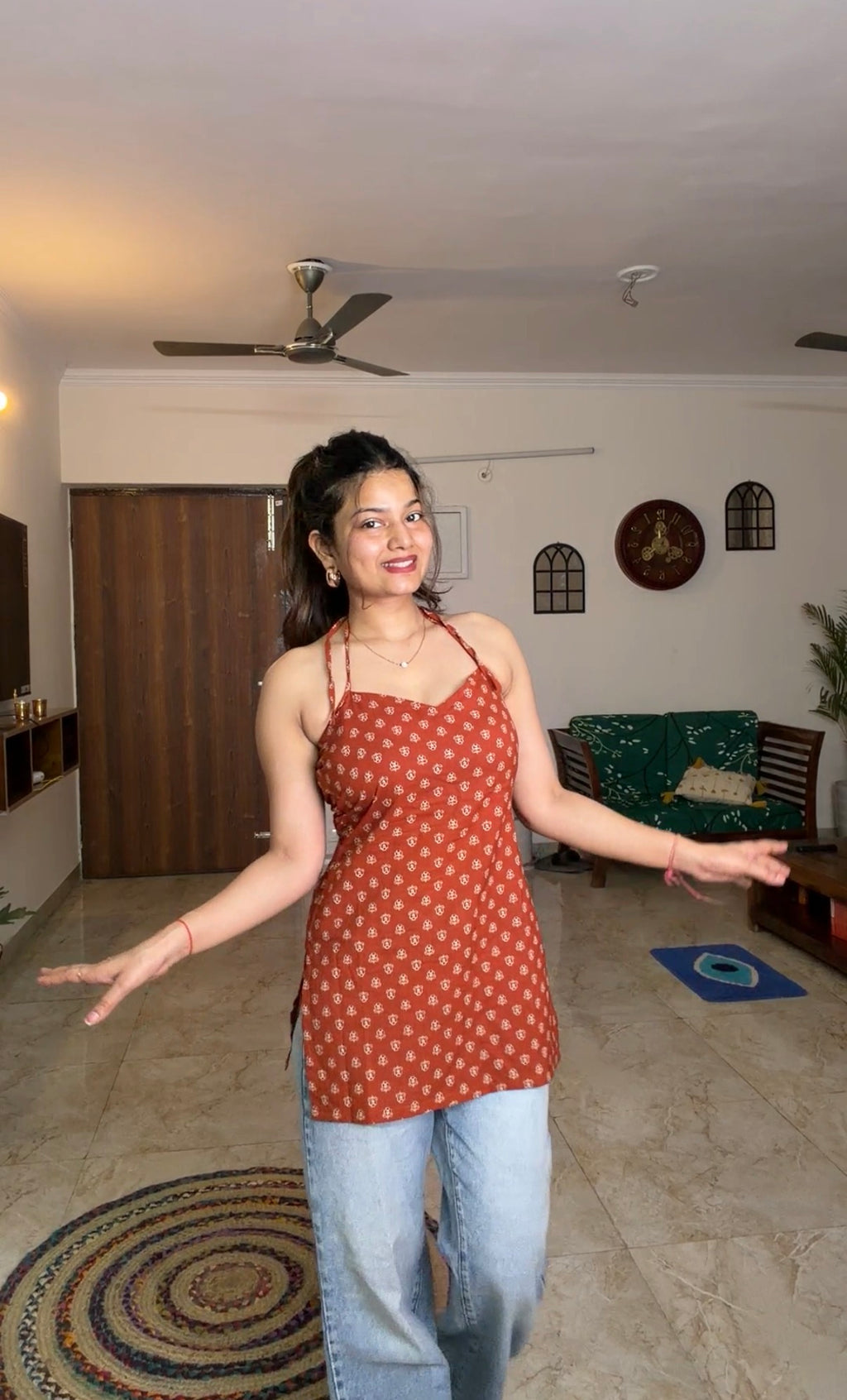 Marigold Short Kurti