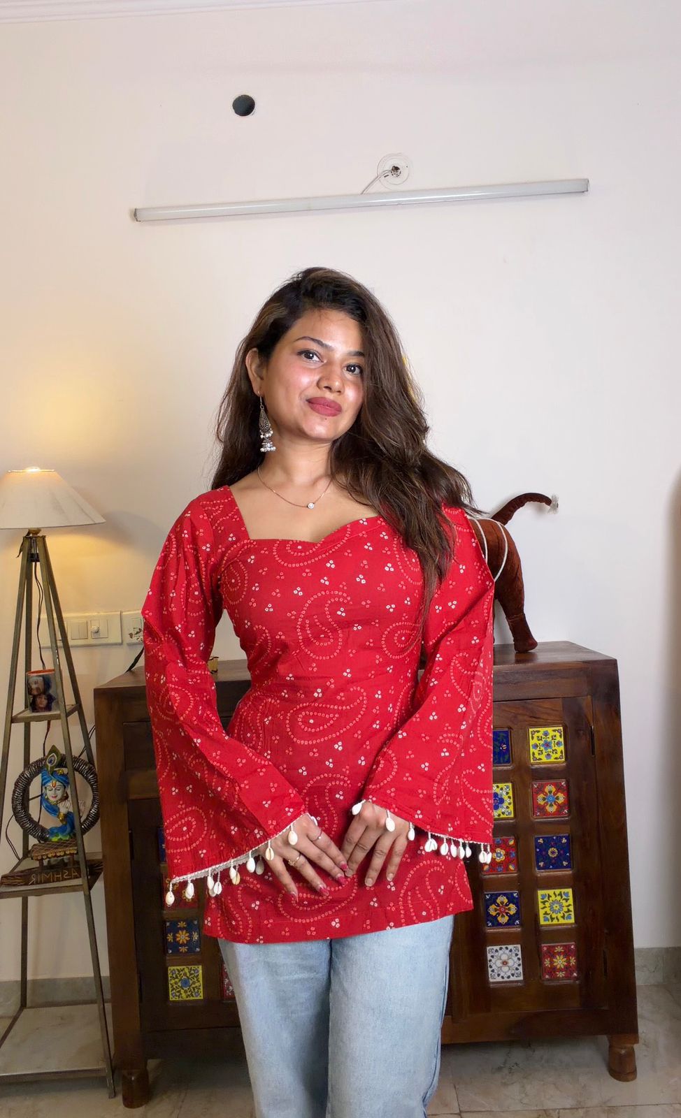 Cherry Short Kurti